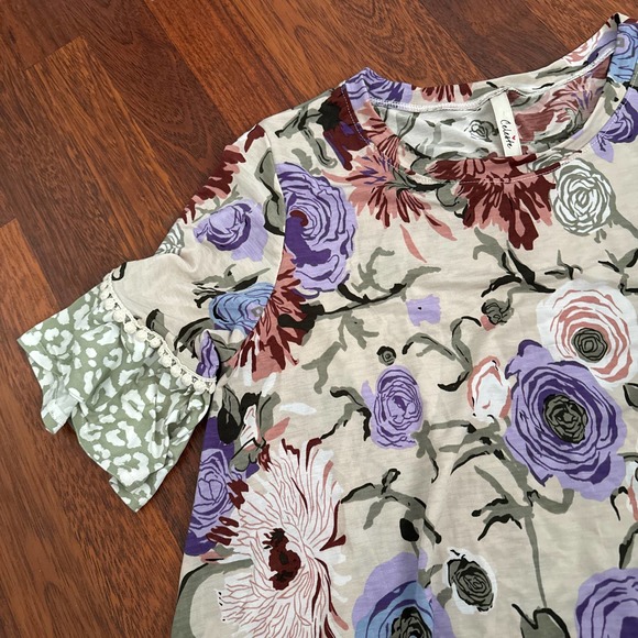 Dress with pockets flowered size XL - Picture 3 of 7